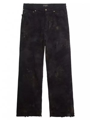Суперразрушенные мешковатые брюки , черный Balenciaga