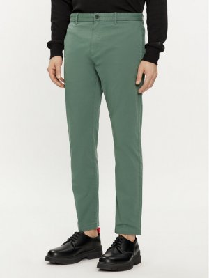 Узкие брюки чиносы , зеленый Hugo
