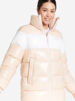 Куртка утепленная женская , Бежевый, размер 50-52 Kappa. Цвет: бежевый