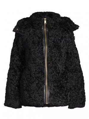 Объемная куртка из искусственного меха Tory , черный Nicole Benisti