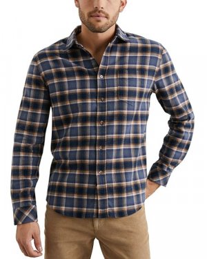 Рубашка на пуговицах с длинным рукавом Sussex , цвет Brown Rails
