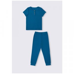 Пижама , размер 104-56-51, синий Oldos. Цвет: синий