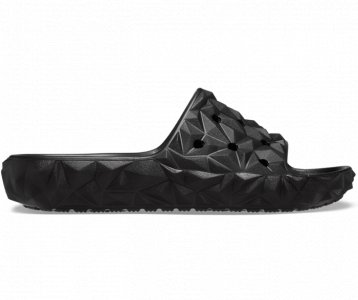 Классические геометрические шлепанцы 2.0 мужские, цвет Black Crocs