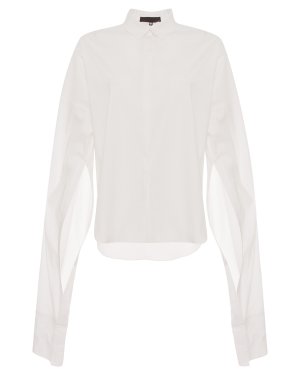 Блуза SB1928 m белый Tegin. Цвет: белый