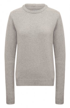 Кашемировый пуловер Rick Owens. Цвет: серый