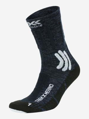 Носки Trek X Merino, Синий X-Socks. Цвет: синий