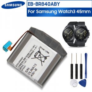 Оригинальный запасной аккумулятор для Watch 3 SM-R840 SM-R845F 45 мм Watch3 Версия EB-BR840ABY 340 мАч Samsung