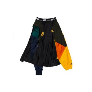 Женские брюки Womens x Sacai, черные/университетское золото, CD6299-010 Nike