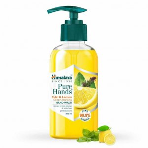 10 X Pure Hands Средство для мытья рук с туласи и лимоном глубокого очищения 250 мл Himalaya