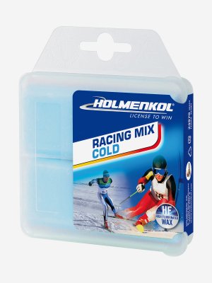 Мазь скольжения RacingMix COLD, -10C/-25C, Голубой Holmenkol. Цвет: голубой