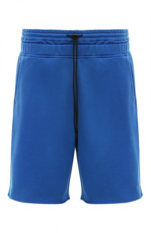 Хлопковые шорты N21. Цвет: синий