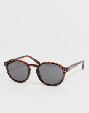 Солнцезащитные очки в черепаховой оправе Cytric Cheap Monday. Цвет: коричневый