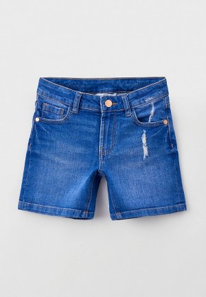 Шорты джинсовые Marks & Spencer. Цвет: синий