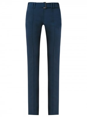Расклешенные брюки Gloria Coelho. Цвет: синий
