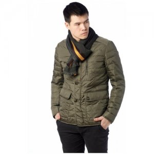 Куртка мужская CLASNA 058-17 размер 48, серый
