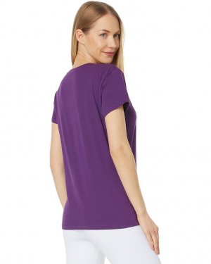 Рубашка U.S. POLO ASSN. Stitch Crew Neck Graphic Tee Shirt, цвет Kingston Purple