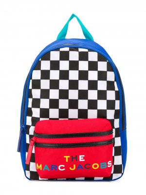 Рюкзак в стиле колор-блок The Marc Jacobs Kids. Цвет: синий
