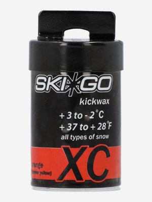 Мазь держания для беговых лыж XC +3/-2, 45 г, Мультицвет Ski Go. Цвет: мультицвет