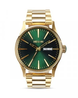 Сторожевые часы, 42 мм , цвет Green Nixon