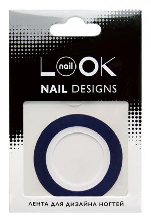 Дизайн ногтей Лента Striping Tape Синяя nailLOOK
