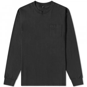 Базовая футболка с карманами и длинными рукавами, черный Patta