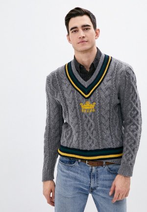 Пуловер Polo Ralph Lauren. Цвет: серый