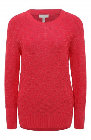 Пуловер из вискозы Escada Sport. Цвет: розовый