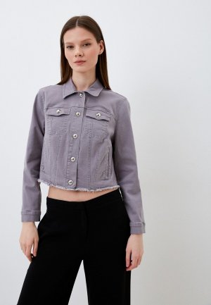 Куртка джинсовая Helmidge. Цвет: серый