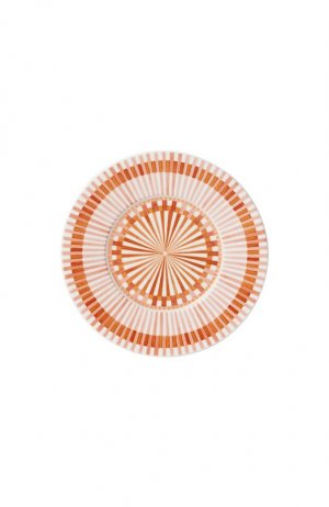 Тарелка салатная Terra Rosa Bernardaud. Цвет: оранжевый