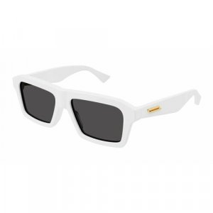 Солнцезащитные очки , белый Bottega Veneta. Цвет: черный