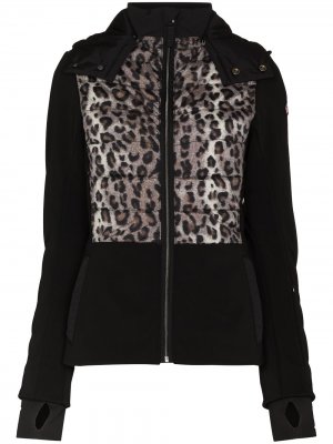Лыжная куртка Softshell Jaguar на молнии JET SET. Цвет: черный