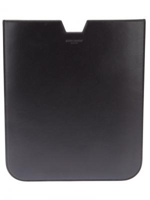 Чехол для мобильного телефона с логотипом Saint Laurent. Цвет: чёрный