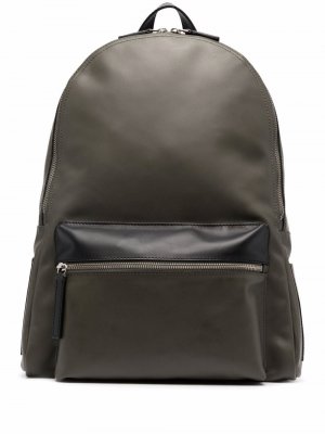 Матовый рюкзак Orciani. Цвет: зеленый
