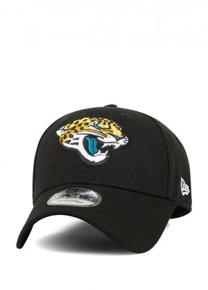 Черная мужская шляпа с нашивкой тигра New Era