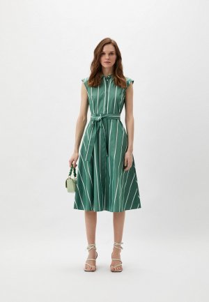 Платье Emme Marella EFFECT. Цвет: зеленый