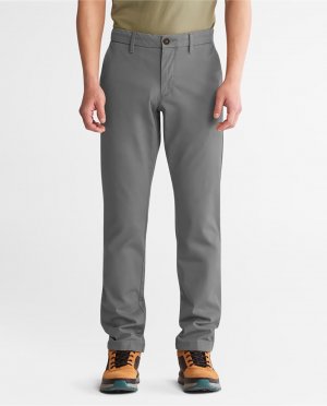 Узкие мужские брюки чинос серого цвета , серый Timberland. Цвет: серый