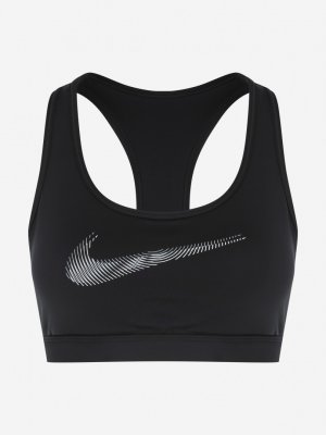 Спортивный топ бра Dri-Fit, Черный Nike. Цвет: черный