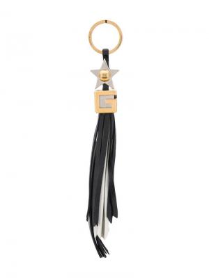 Брелок для ключей с кисточкой Givenchy. Цвет: черный