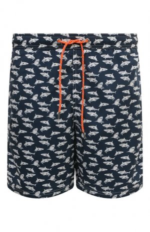 Плавки-шорты Paul&Shark. Цвет: синий