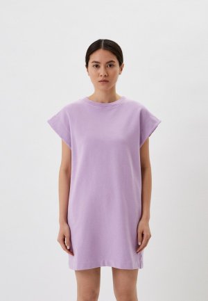 Платье Deha ECO-WEAR GLAM FLEECE DRESS. Цвет: фиолетовый