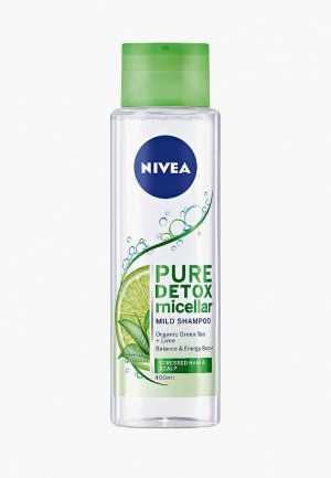 Шампунь Nivea Мицеллярный «Pure Color» для всех типов волос, 400 мл. Цвет: прозрачный