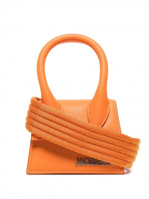 Мини-сумка Le Chiquito Homme Jacquemus. Цвет: оранжевый