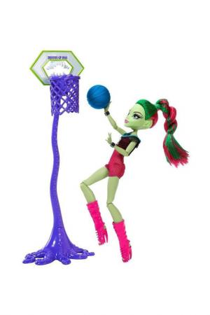 Венера Макфлайтрап Каскетбол Monster High. Цвет: зеленый