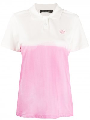 Рубашка поло с вышитым логотипом Mr & Mrs Italy. Цвет: розовый