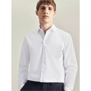 Рубашка , размер 56/58, белый Seidensticker. Цвет: белый