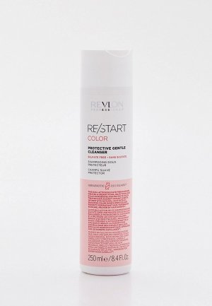 Шампунь Revlon Professional RE/START COLOR для окрашенных волос нежного очищения, 250 мл. Цвет: прозрачный