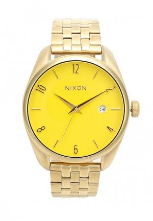 Часы Nixon BULLET. Цвет: золотой