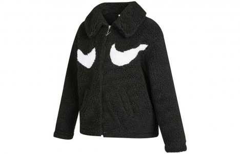 Женская спортивная куртка Velvet Jacket, черный Nike. Цвет: черный
