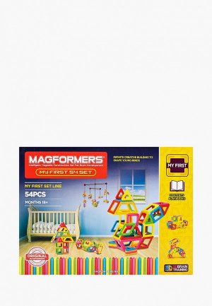 Конструктор Magformers My First 54. Цвет: разноцветный