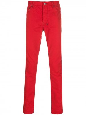 Прямые джинсы Ksubi. Цвет: красный